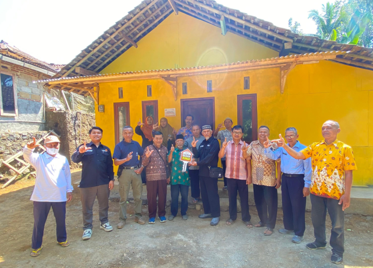 Bedah Rumah Lazismu Wonosobo Hadirkan Hunian Layak bagi Jemu Apriyanto